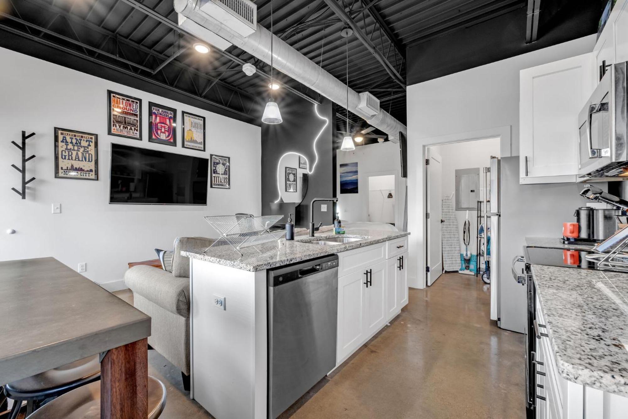 New Studio Sleeps 4 - 7 Mins To Dwtn Nashville Extérieur photo
